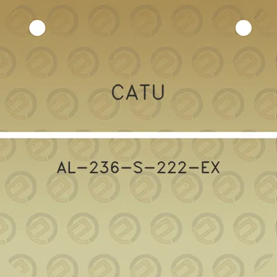 catu-al-236-s-222-ex