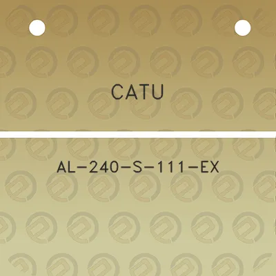 catu-al-240-s-111-ex