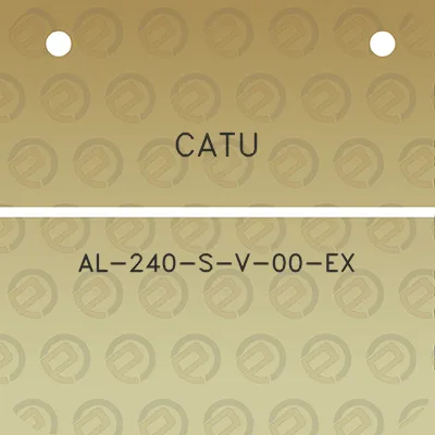 catu-al-240-s-v-00-ex