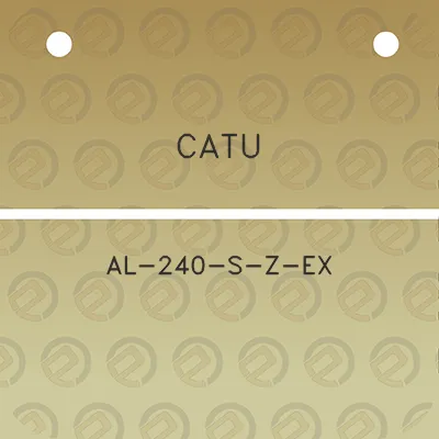 catu-al-240-s-z-ex