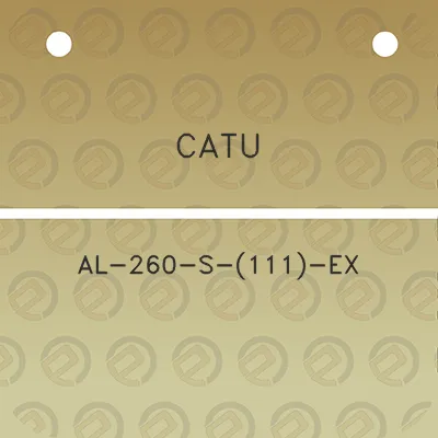 catu-al-260-s-111-ex