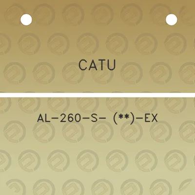 catu-al-260-s-ex