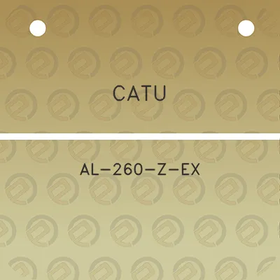 catu-al-260-z-ex