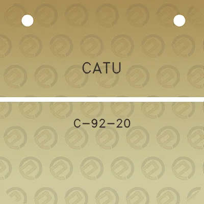 catu-c-92-20