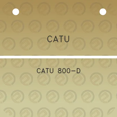 catu-catu-800-d