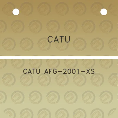 catu-catu-afg-2001-xs