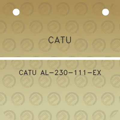 catu-catu-al-230-111-ex