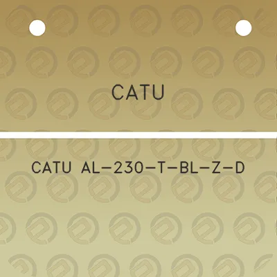 catu-catu-al-230-t-bl-z-d