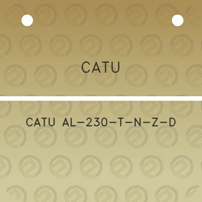 catu-catu-al-230-t-n-z-d