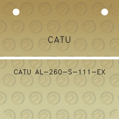 catu-catu-al-260-s-111-ex