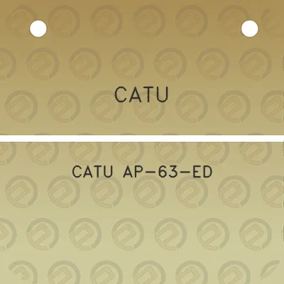 catu-catu-ap-63-ed