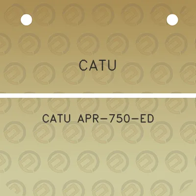 catu-catu-apr-750-ed