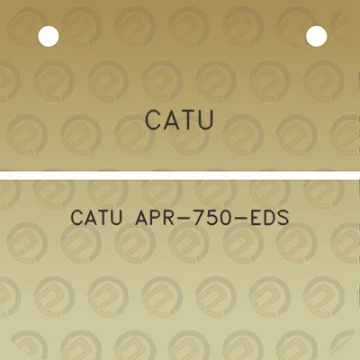 catu-catu-apr-750-eds