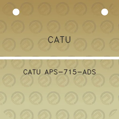 catu-catu-aps-715-ads