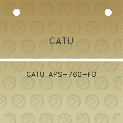 catu-catu-aps-760-fd