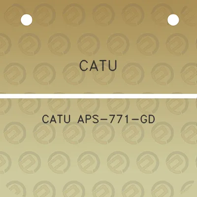 catu-catu-aps-771-gd