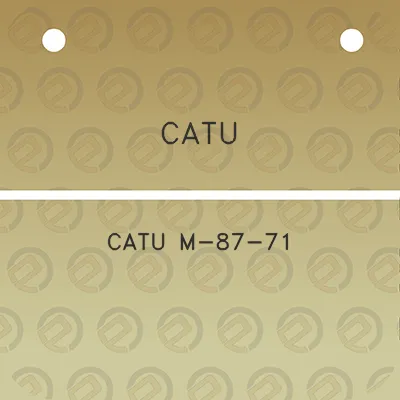 catu-catu-m-87-71