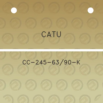 catu-cc-245-6390-k