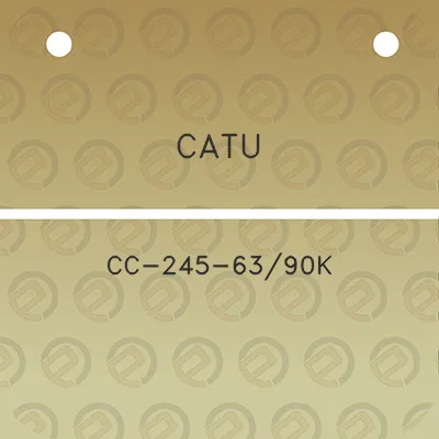 catu-cc-245-6390k