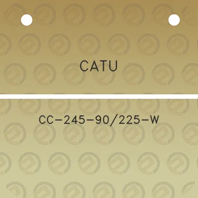 catu-cc-245-90225-w