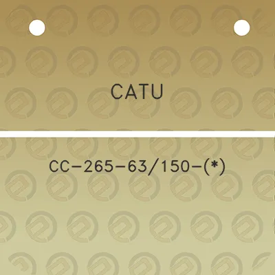 catu-cc-265-63150