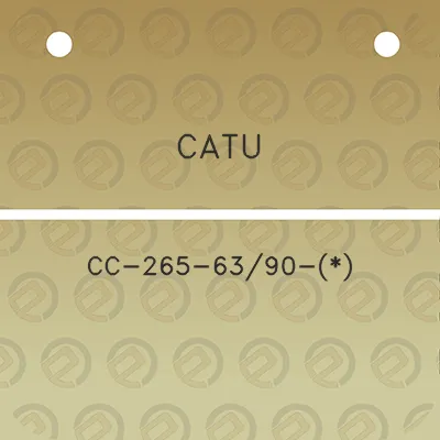 catu-cc-265-6390