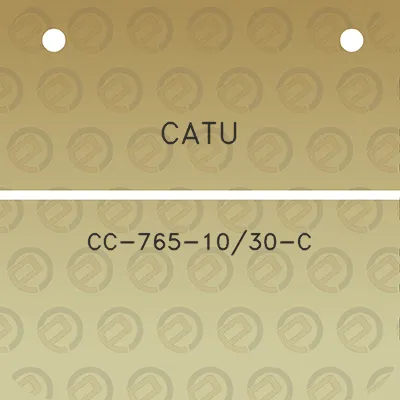 catu-cc-765-1030-c