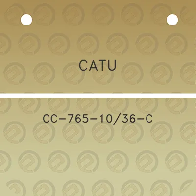 catu-cc-765-1036-c