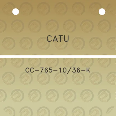 catu-cc-765-1036-k