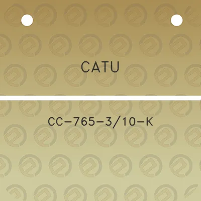 catu-cc-765-310-k