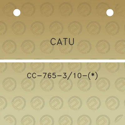 catu-cc-765-310