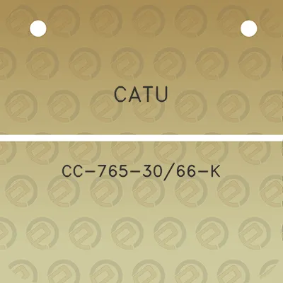 catu-cc-765-3066-k