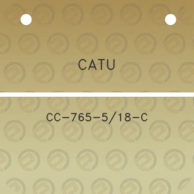 catu-cc-765-518-c