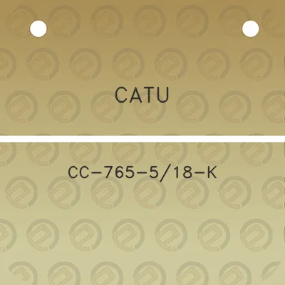 catu-cc-765-518-k