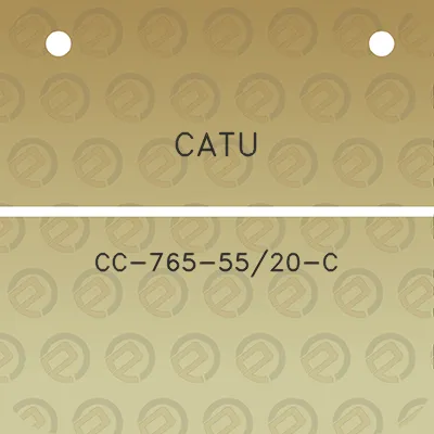 catu-cc-765-5520-c