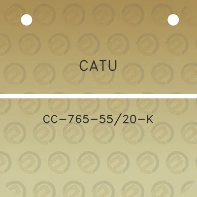 catu-cc-765-5520-k