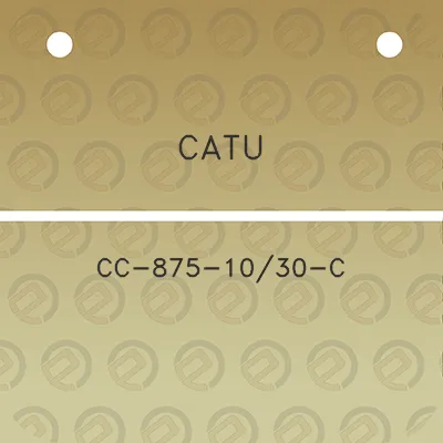 catu-cc-875-1030-c