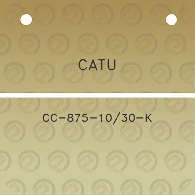 catu-cc-875-1030-k