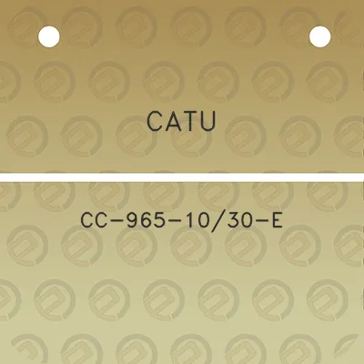 catu-cc-965-1030-e