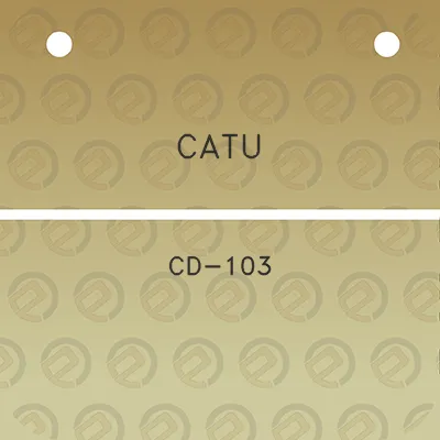 catu-cd-103