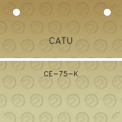 catu-ce-75-k