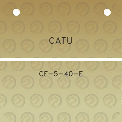 catu-cf-5-40-e