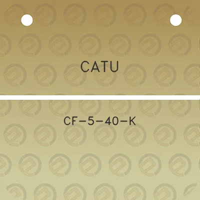 catu-cf-5-40-k