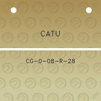 catu-cg-0-08-r-28