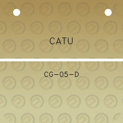 catu-cg-05-d