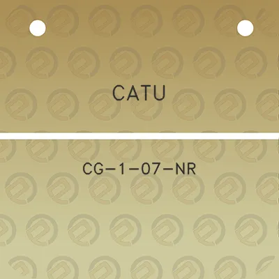 catu-cg-1-07-nr