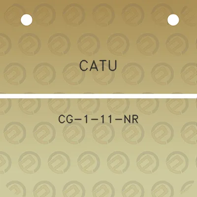 catu-cg-1-11-nr