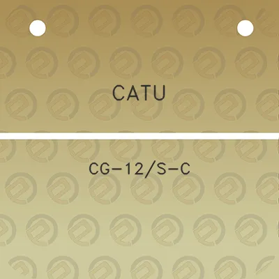 catu-cg-12s-c