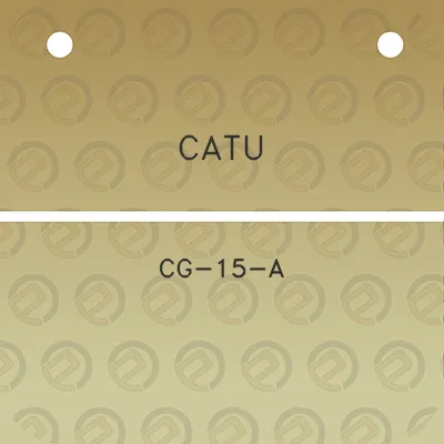 catu-cg-15-a