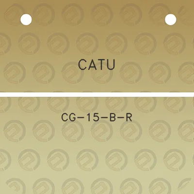 catu-cg-15-b-r